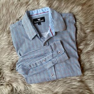 Buttercloth Button Up Shirt Size M